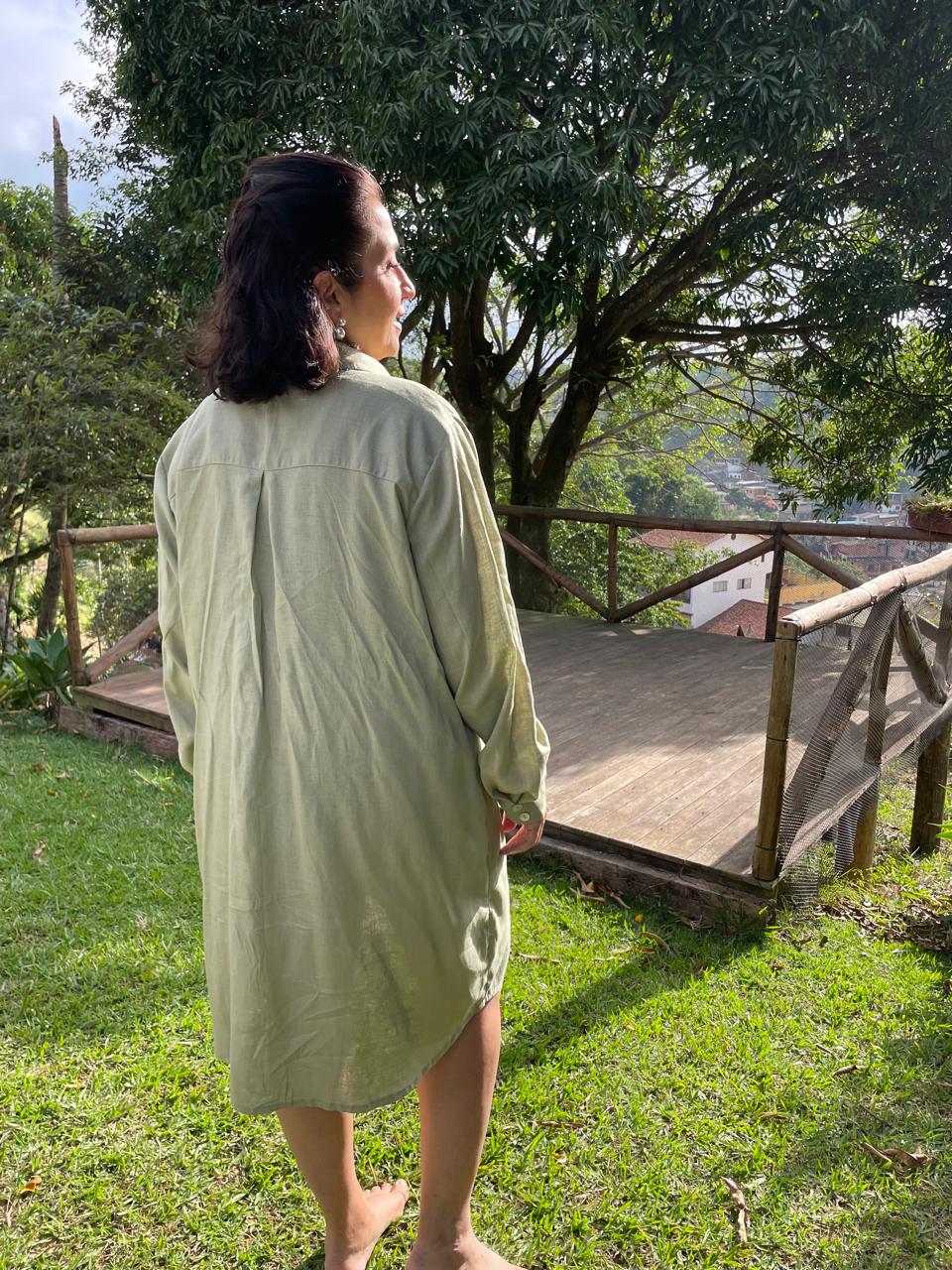 Chemise Verde Oliva - Imagem 2