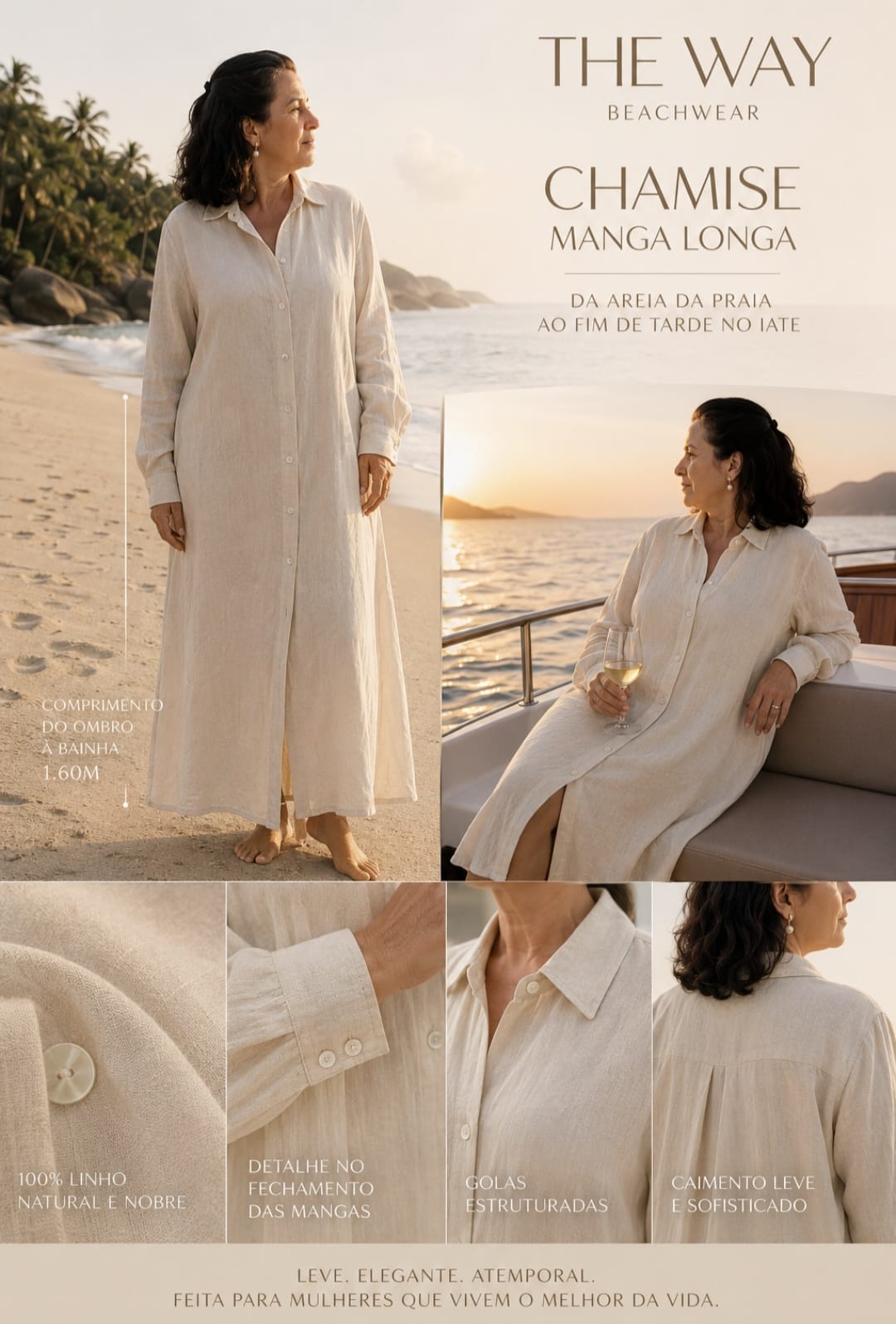 Chemise Bege - Imagem 2