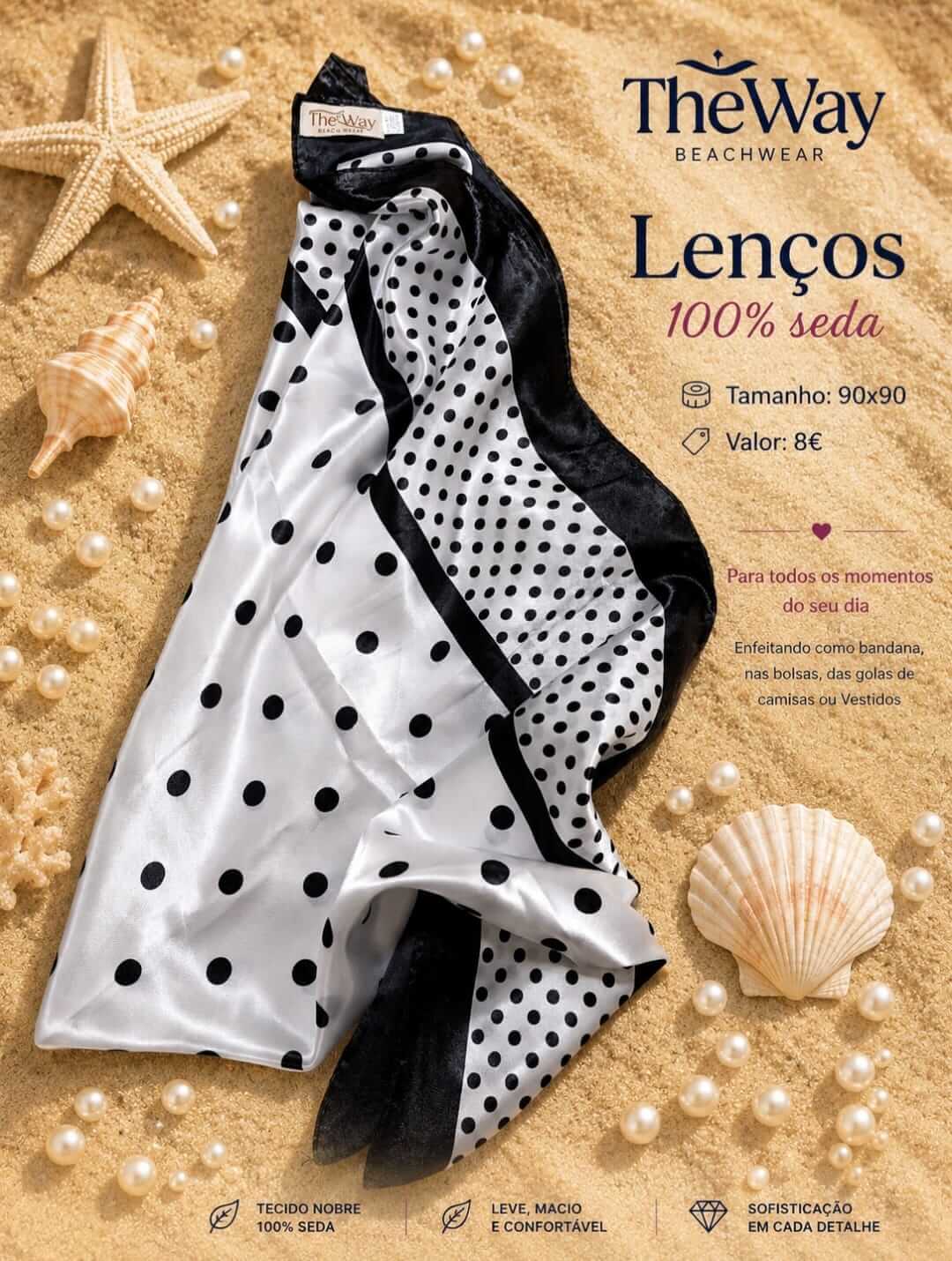 Lenço 100% Seda - Imagem 13