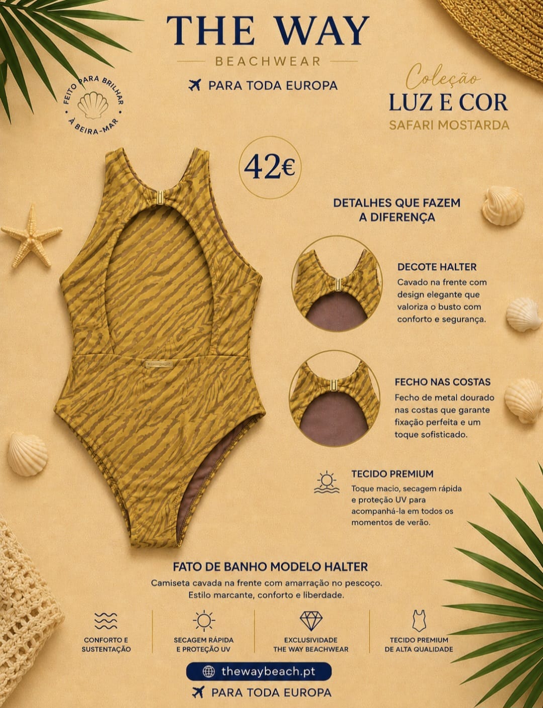 Halter Safari Mostarda - Imagem 4