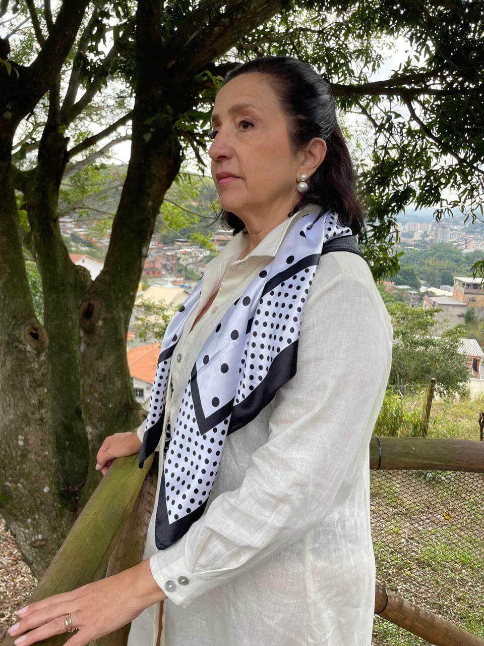 Lenço 100% Seda - Imagem 5